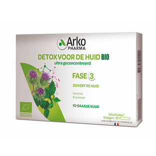 Arkopharma Detox voor de Huid Bio Drinkampullen 10ST