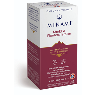 Minami MorEPA Plantensterolen Softgel 60SG