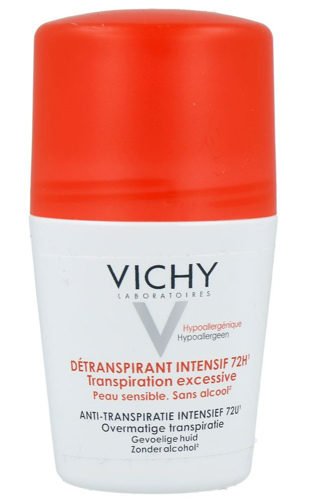 Vichy Deodorant Overmatige Transpiratie Roller 72h afbeelding