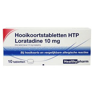 Healthypharm Hooikoorts Loratadine Tabletten 10TB