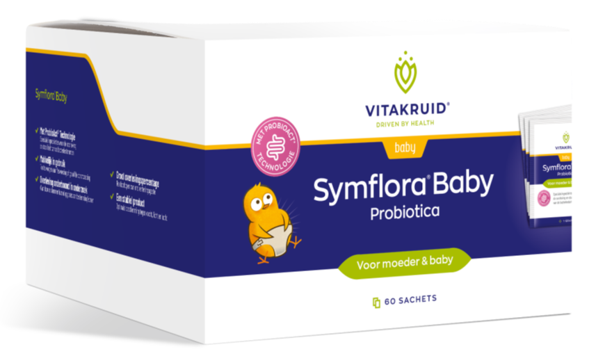 Vitakruid Symflora® Baby Biotica voor moeder & baby 60ST