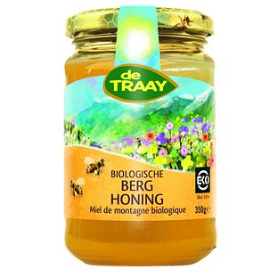 De Traay Biologische Berg Honing 350GR