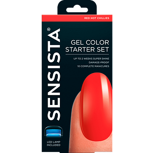 Sensista Gel Color Starter Set Red Hot Chillies 1ST Sensista Gel Color Starter Set Red Hot Chillies 1ST
