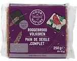 Your Organic Nature Volkoren Roggebrood 250GR Your Organic Nature Volkoren Roggebrood 250GR