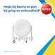 Roter Paracetamol Junior Smelt Tabletten 20ST afmeting tablet Roter Paracetamol Junior Smelt Tabletten 20ST afmeting tablet