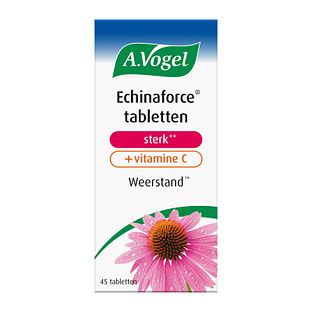 A.Vogel Echinaforce sterk** + Vitamine C Tabletten 45ST