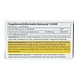 SanaCore Adenosyl 10000 Vitamine B12 Kers Smelttabletten 60TB  achterkant verpakking