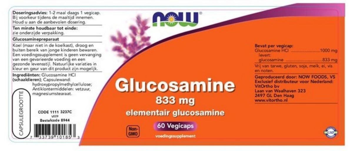 Glucosamine Capsules afbeelding van document #1, label