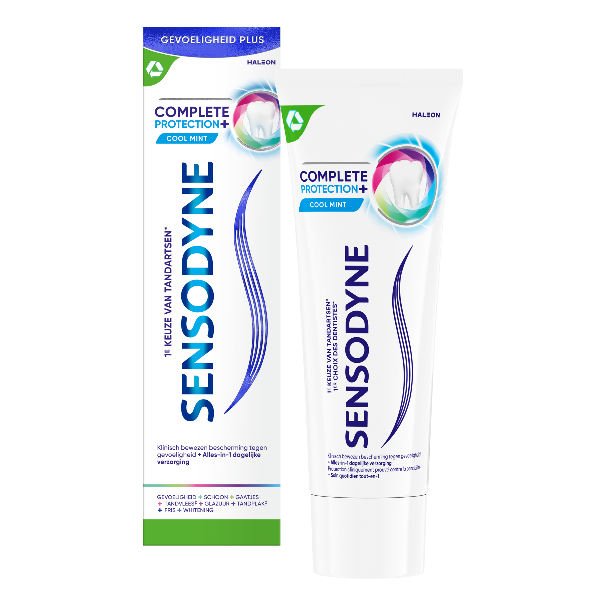 Sensodyne Complete Protection Cool Mint Tandpasta afbeelding 1