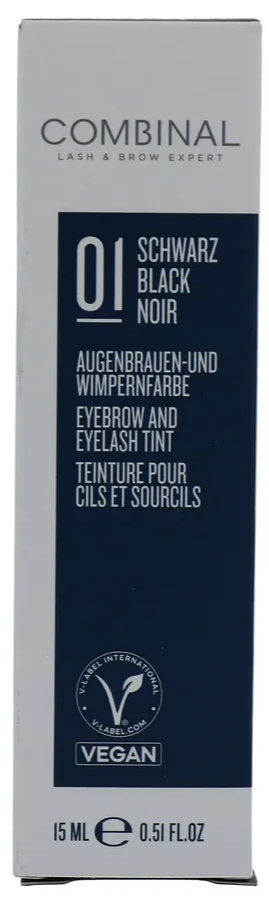 Combinal Eyebrow & Eyelash Tint 01 Black afbeelding