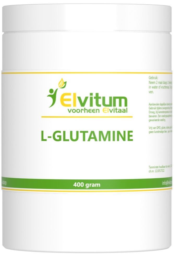Elvitum L-Glutamine Poeder 400GR