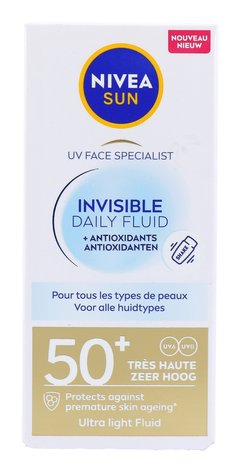Nivea Sun Invisible Daily Fluide SPF50+