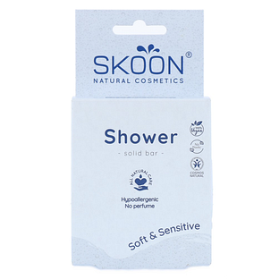Skoon Shower Bar Soft & Sensitive Hypoallergeen 90GR Skoon Shower Bar Soft & Sensitive Hypoallergeen 90GR