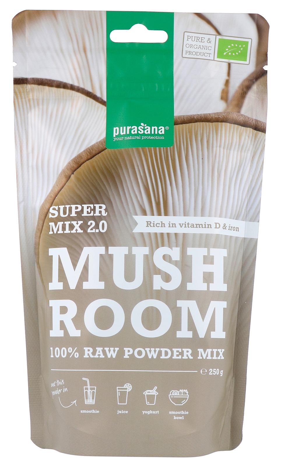 Purasana Mushroom Super Mix 2.0 afbeelding 1