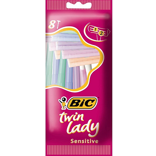 Bic Twin Lady Wegwerpscheermesjes 8ST