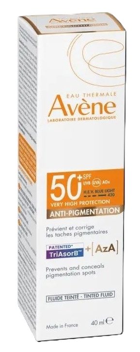 Eau Thermale Av?ne SPF50 Anti-Pigmentation Zonnebrandcr?me