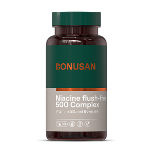 Bonusan Niacine flush-free 500 Complex Capsules 60CP