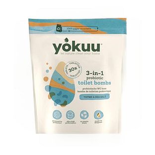Yokuu 3-in-1 Toilet Bom Thyme & seasalt 30ST