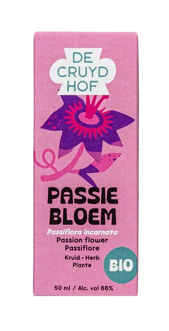Cruydhof Passiebloem Passiflora incarnata Bio Druppels afbeelding
