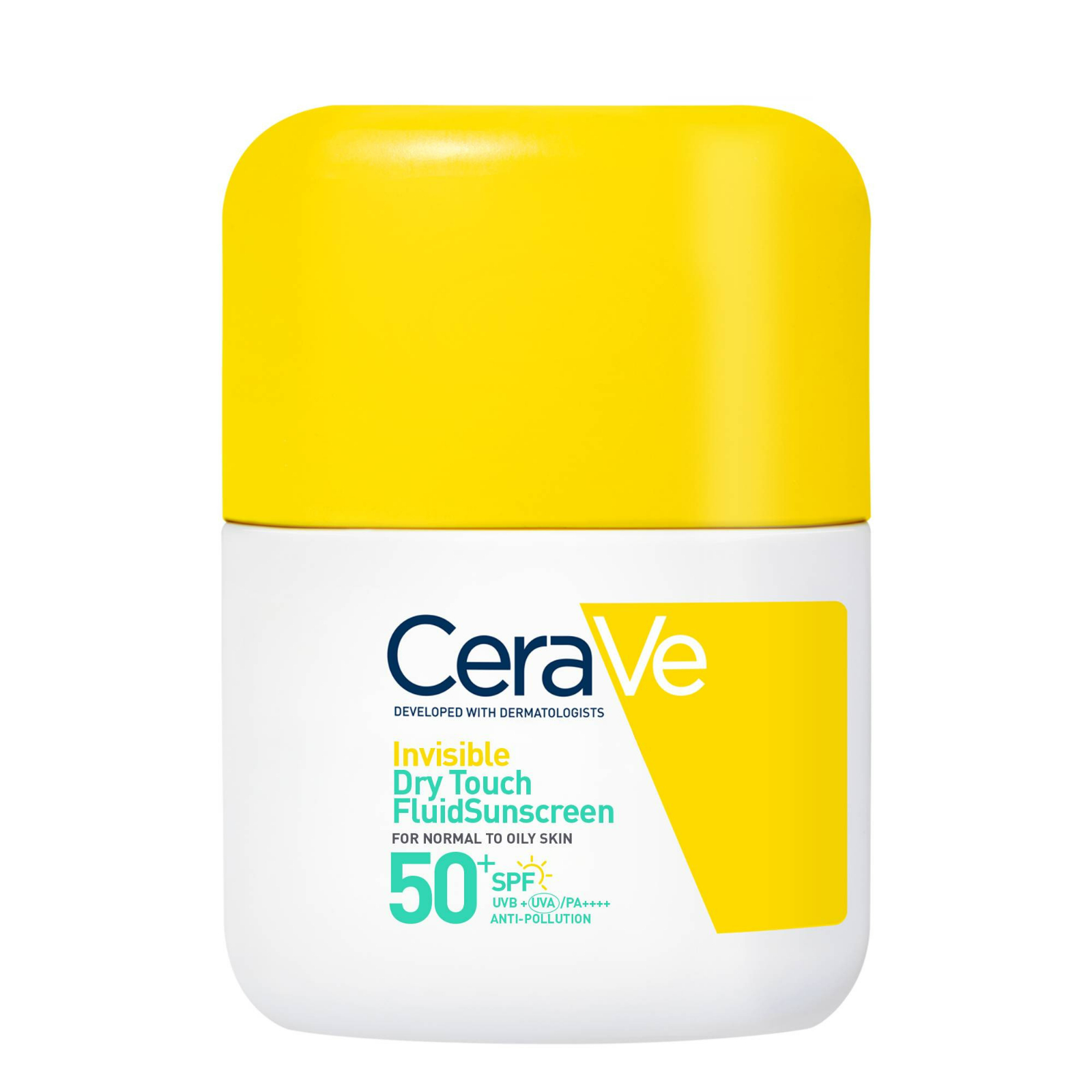 CeraVe Invisible Dry Touch Fluid Sunscreen SPF 50+