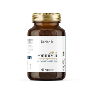 Soriphar Somnizen Plus Theanine Capsules 60CP Soriphar Somnizen Plus Theanine Capsules 60CP