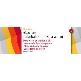 Leidapharm Spierbalsem Extra Warm 60GR