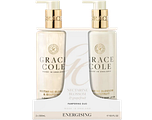 Grace Cole Nectarine Blossom & Grapefruit Pampering Hand Care Duo 600ML Grace Cole Nectarine Blossom & Grapefruit Pampering Hand Care Duo 600ML