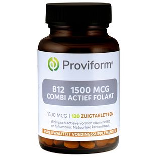 Proviform Vitamine B12 1500 mcg Zuigtabletten 120ZTB