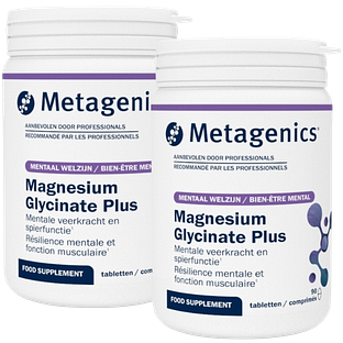 Metagenics Magnesium Glycinate Plus Tabletten Duoverpakking 2x90TB