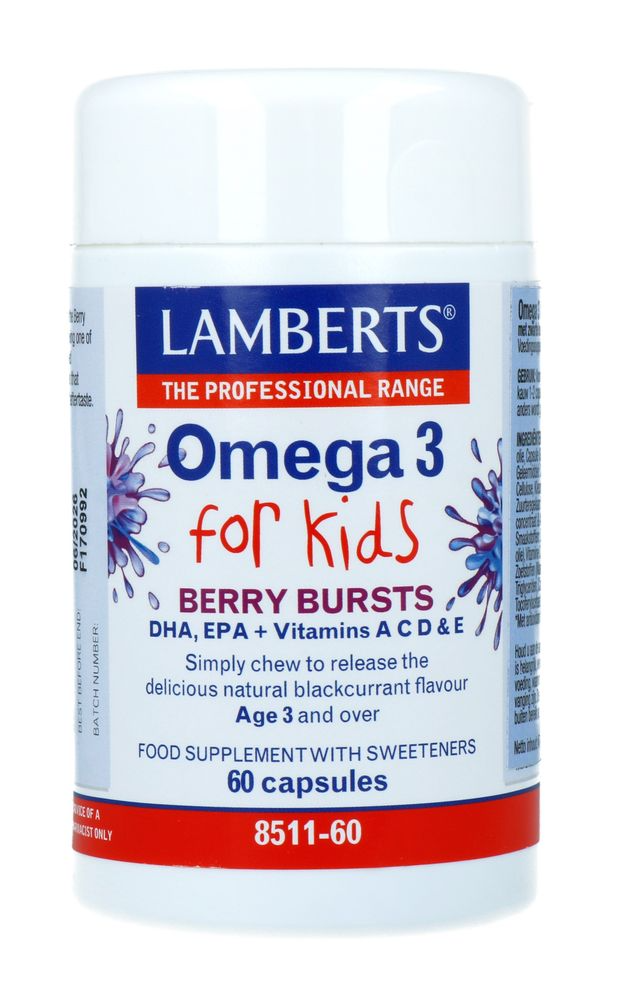 Lamberts Omega 3 For Kids Capsules 60CP