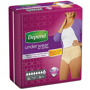 Depend Pants Vrouwen Super maat XL 9ST
