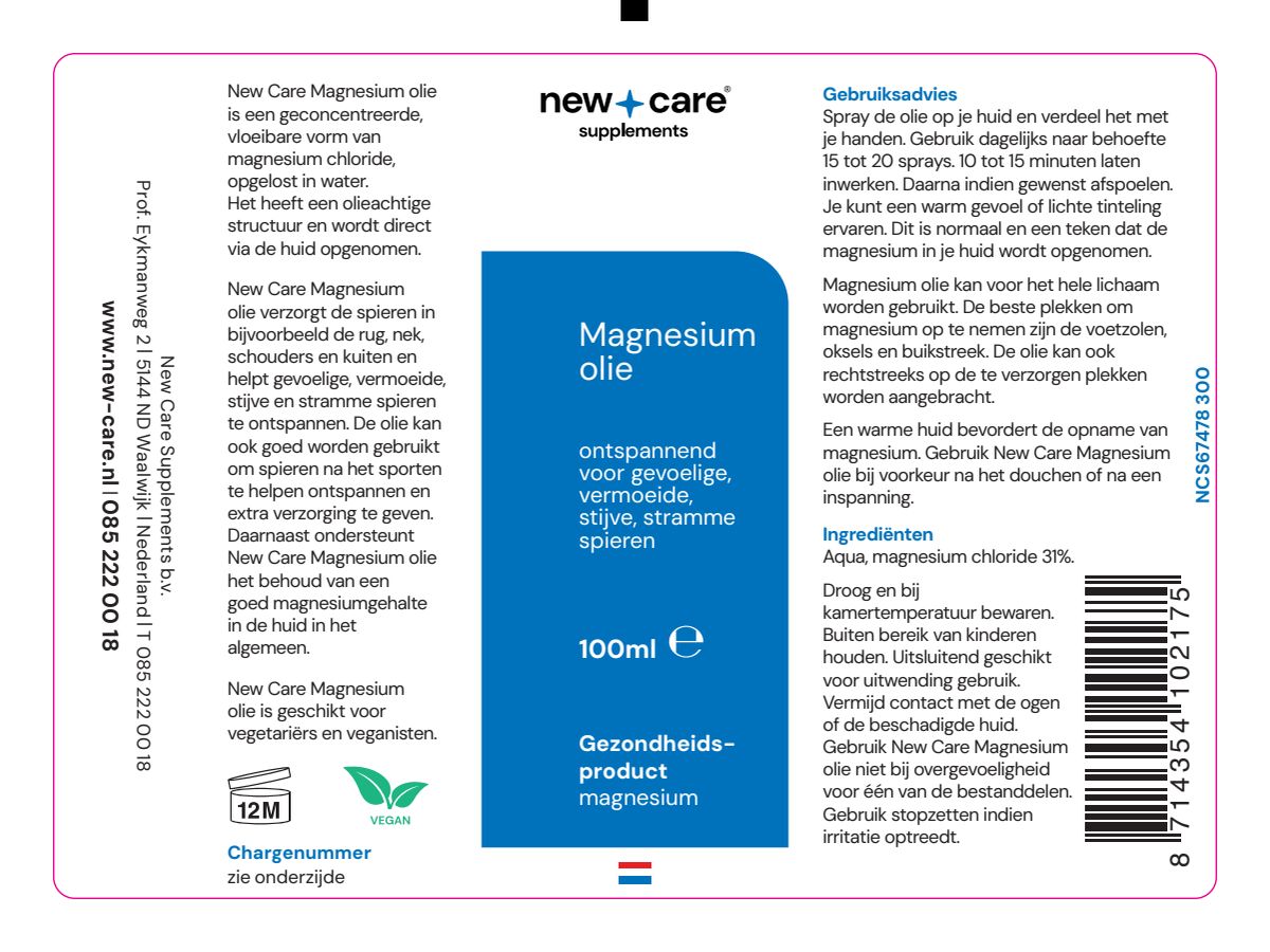 Magnesium Olie Spray afbeelding van document #1, instructions
