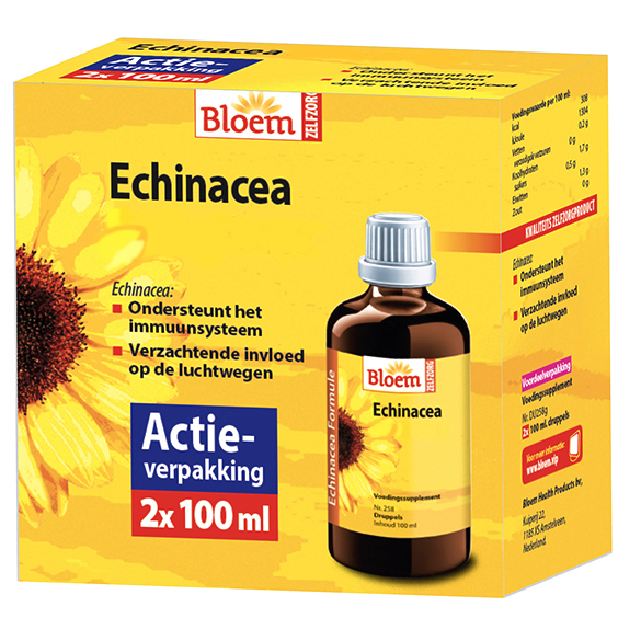 Bloem Echinacea Druppels Duopak afbeelding