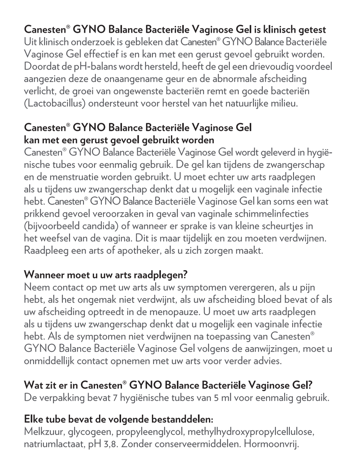 Gyno Balance Gel afbeelding van document #3, instructions