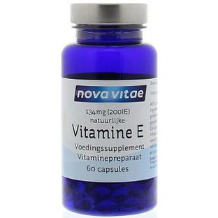Nova Vitae Vitamine E 200iu Capsules 60CP