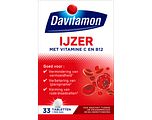 Davitamon IJzer met Vitamine C en B12 Tabletten 33TB