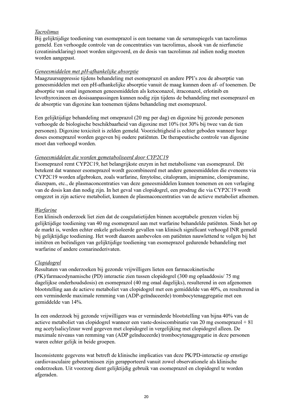 Control Tabletten - voor brandend maagzuur afbeelding van document #20, leaflet