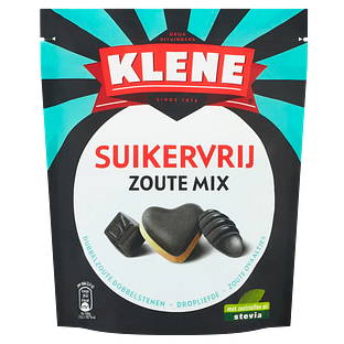 Klene Suikervrij Zoute Mix Drop 175GR