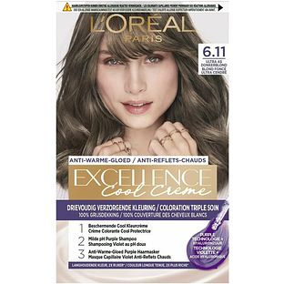 L'Oréal Paris Excellence Cool Creme - 6.11 Ultra As Donkerblond 1ST