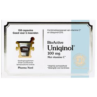 Pharma Nord BioActive Uniqinol 100mg Capsules 150CP