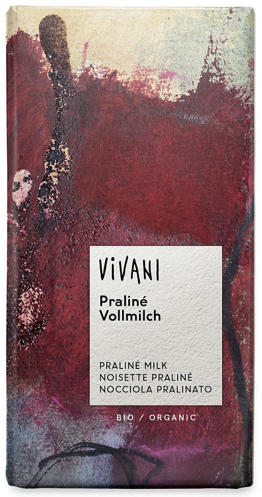 Vivani Chocoladereep Melk Pralin?