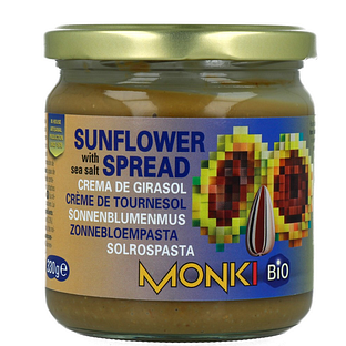 Monki Biologische Zonnebloempasta Met Zeezout 330GR