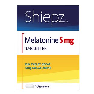 Shiepz Melatonine 5mg Tabletten 10ST