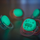 Avent Nighttime Fopspeen Leeuw 0-6M 2ST Foto van het glow in the dark effect