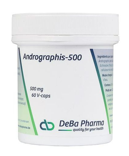 DeBa Pharma Andrographis-500 Capsules