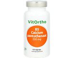 VitOrtho B5 Calciumpantothenaat 250mg Capsules 120VCP