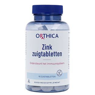 Orthica Zink Zuigtabletten 90TB Orthica Zink Zuigtabletten 90TB