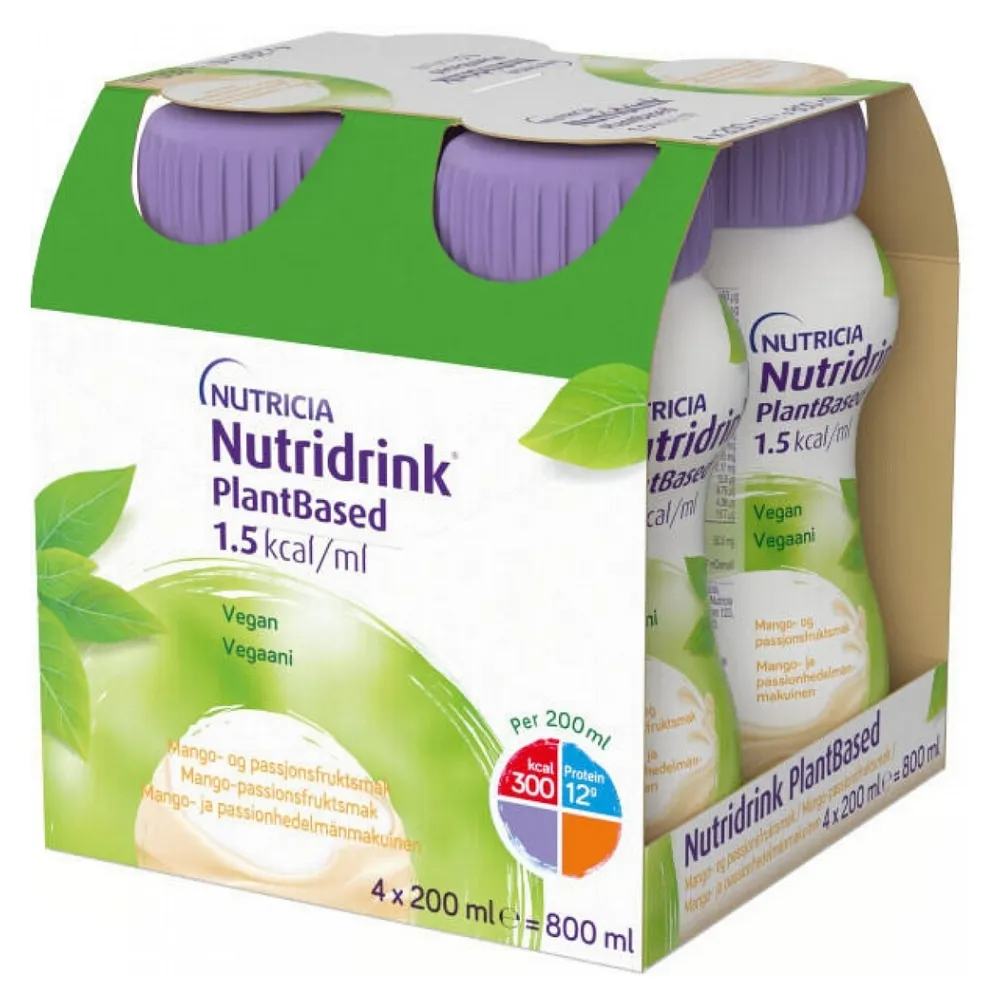 Nutridrink Plantbased Mango Passievrucht 800ML