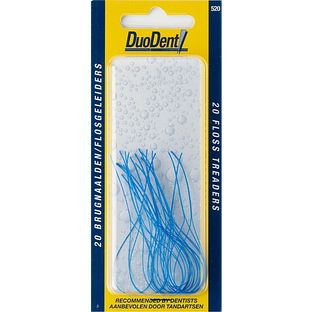 Duodent Brugnaalden/Flosgeleiders Super-Fine 20ST Duodent Brugnaalden/Flosgeleiders Super-Fine 20ST