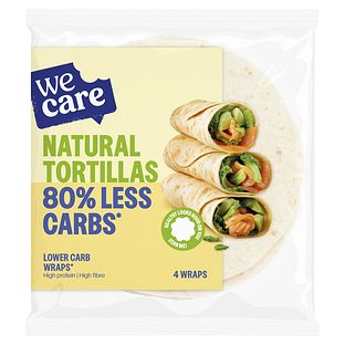 WeCare Low Carb Natural Tortillas 160GR